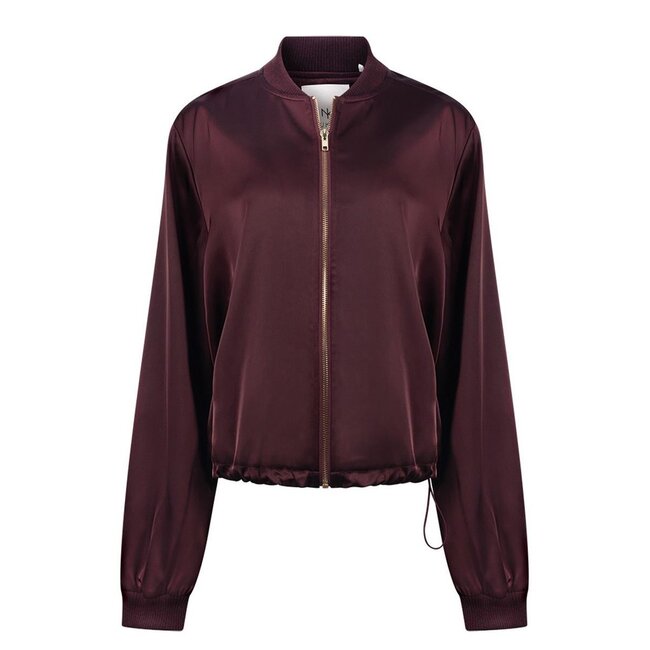 Nukus Dena Jacket Shiny NKF13127 333 - Cherry
