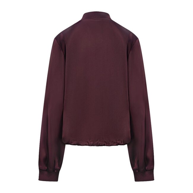 Nukus Dena Jacket Shiny NKF13127 333 - Cherry