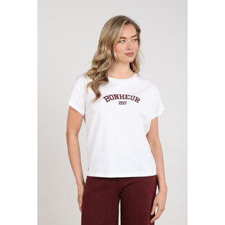 Nukus Senna T-shirt NKF04020 392 - Offwhite/Cherry