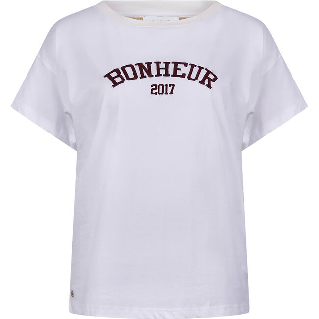 Nukus Senna T-shirt NKF04020 392 - Offwhite/Cherry