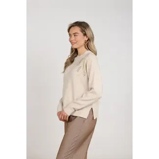 Nukus Meike Pullover NKF03101 54 - Sand Melange