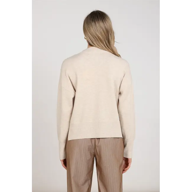 Nukus Meike Pullover NKF03101 54 - Sand Melange