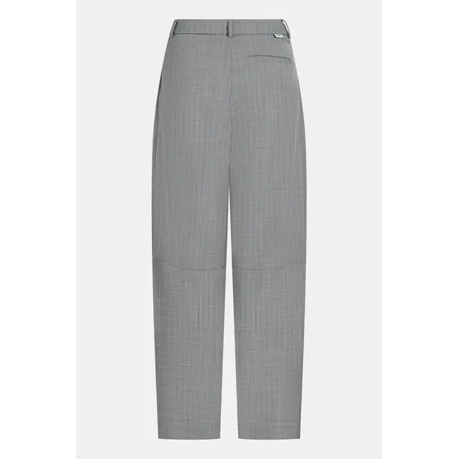 Penn&Ink W26N1786LTD Trousers - Light Grey Stripe