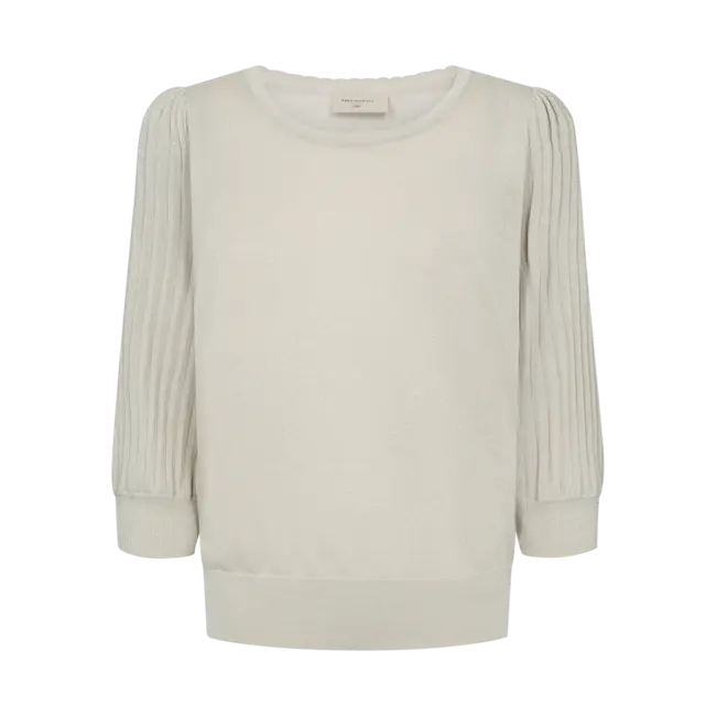 Freequent FQGLITTA Pullover Lurex Effect 205244 - Moonbeam