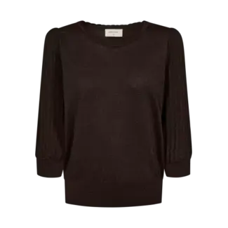 Freequent FQGLITTA Pullover Lurex Effect 205244 - Mole