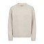 Freequent FQGRSMANUELA Pullover Raglan Sleeve - Moonbeam/Gold