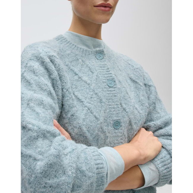Opus Dable Cardigan 10633314575475 60042 - Dusty Aqua