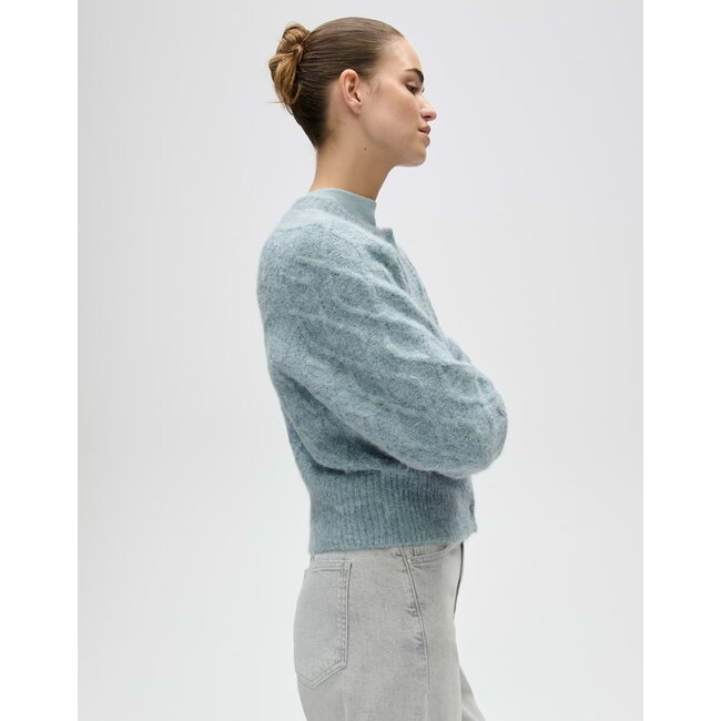 Opus Dable Cardigan 10633314575475 60042 - Dusty Aqua