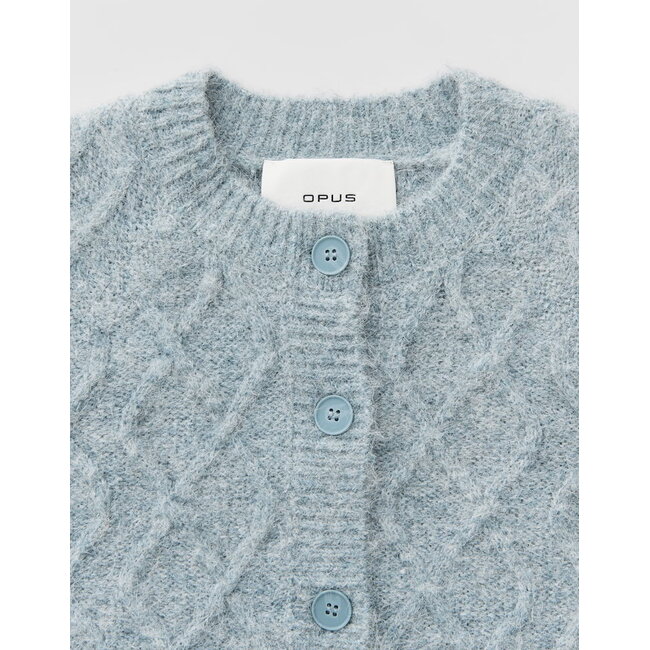 Opus Dable Cardigan 10633314575475 60042 - Dusty Aqua