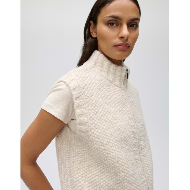 Opus Duppi Bodywarmer 10633414578475 1006 - Soft Cream
