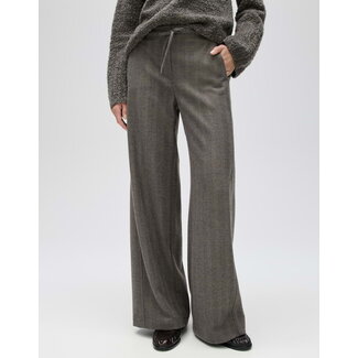 Opus Melane Herringbone Pantalon 10635314361475 80026 - Warm Greige