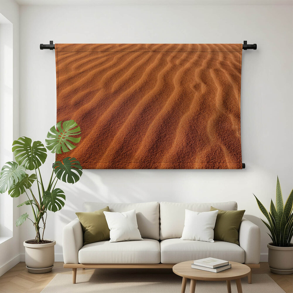 Woestijn in de wind