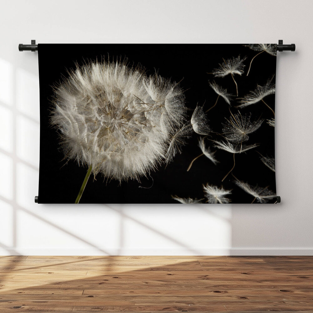 Paardenbloem in de wind