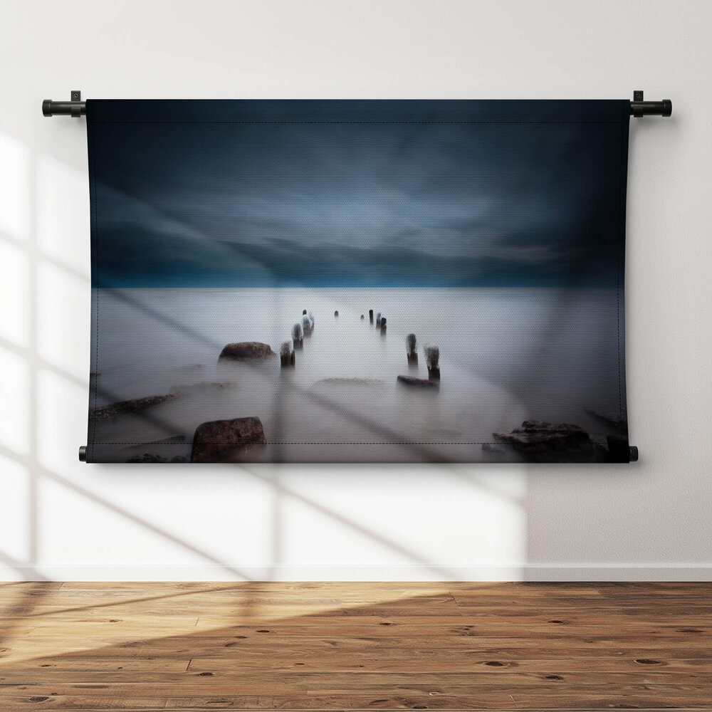 Meer in de mist
