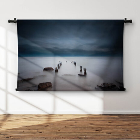 Meer in de mist