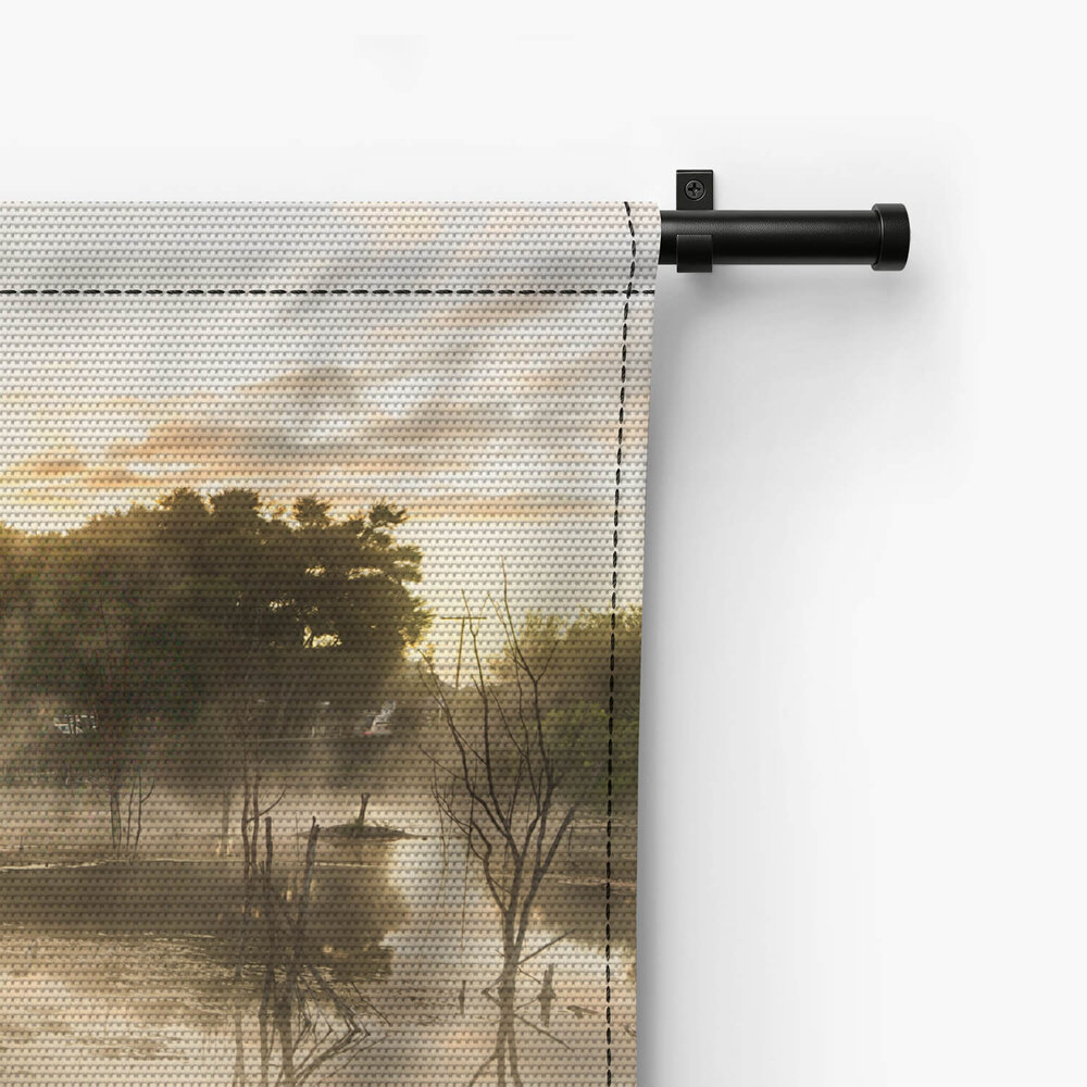 Pad in de mist