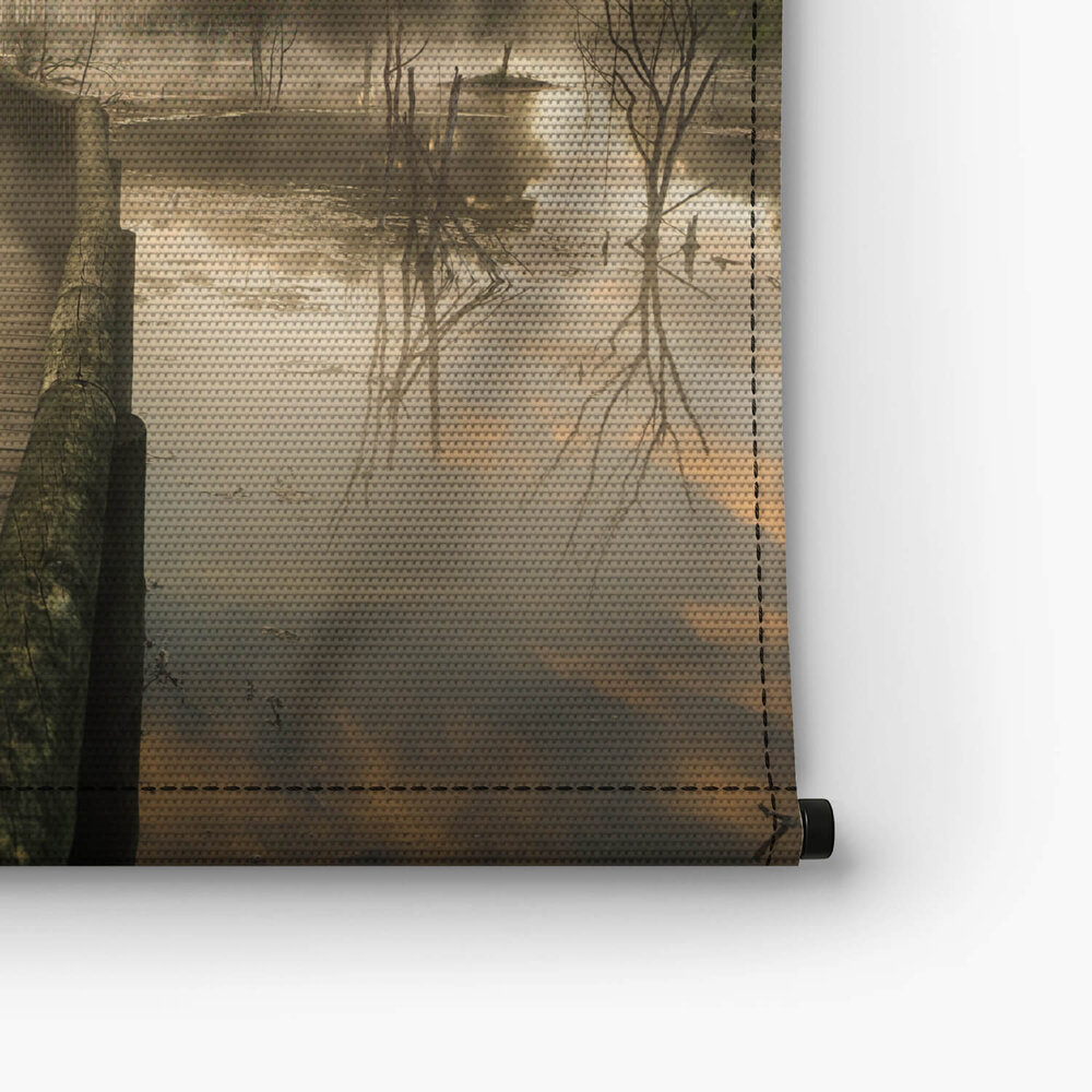 Pad in de mist