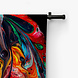 Abstracte kleurexplosie van verf
