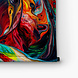 Abstracte kleurexplosie van verf