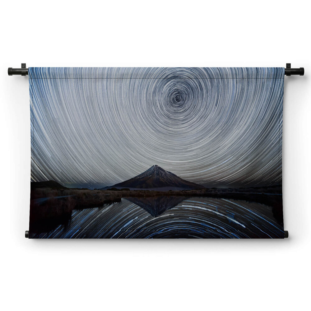 Spectaculair licht van de sterren