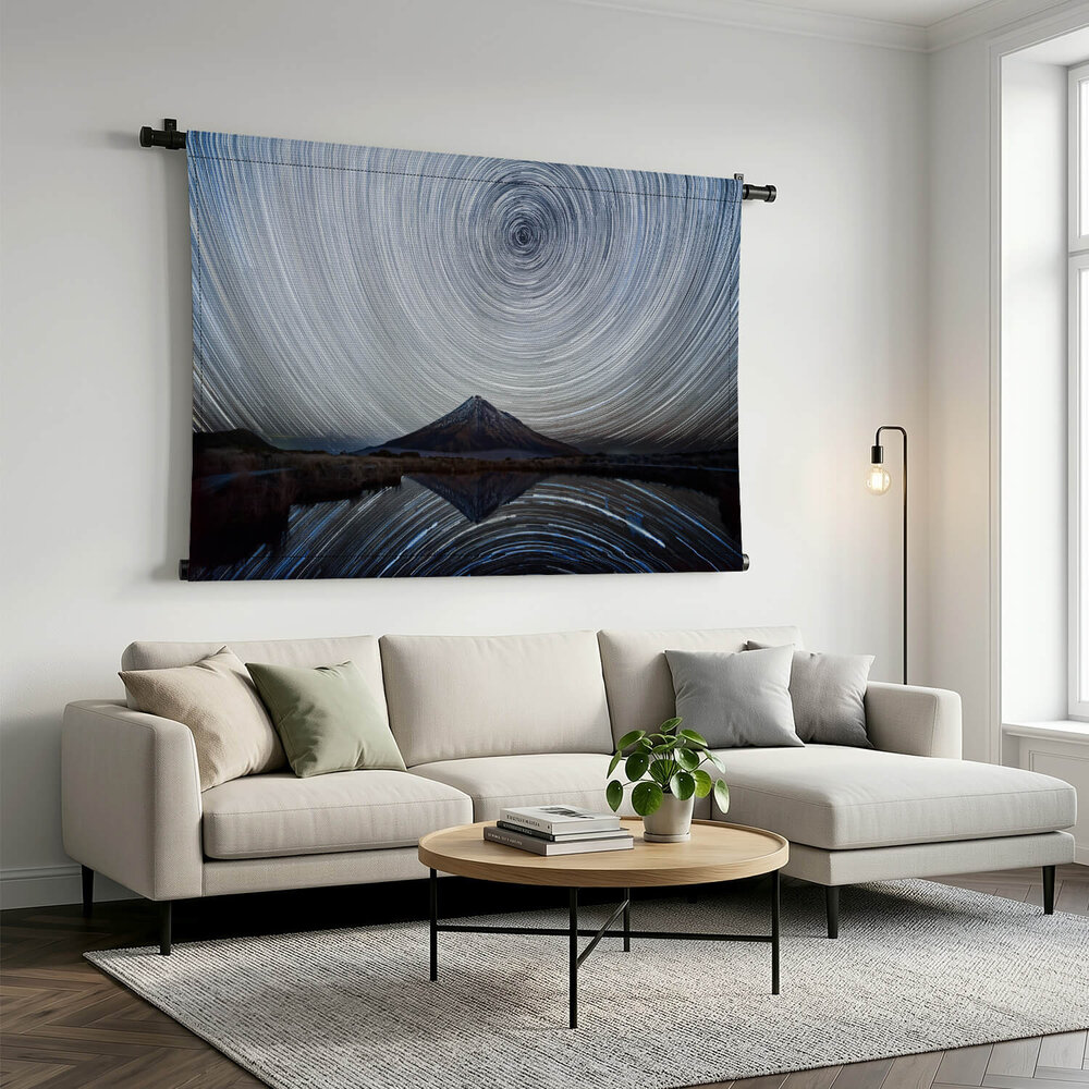 Spectaculair licht van de sterren