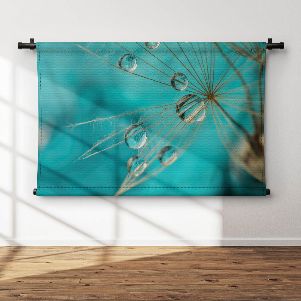 Abstracte paardenbloem