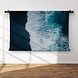 Abstract blauwe zee