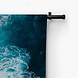 Abstract blauwe zee