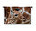 Baby giraffe bij de moeder