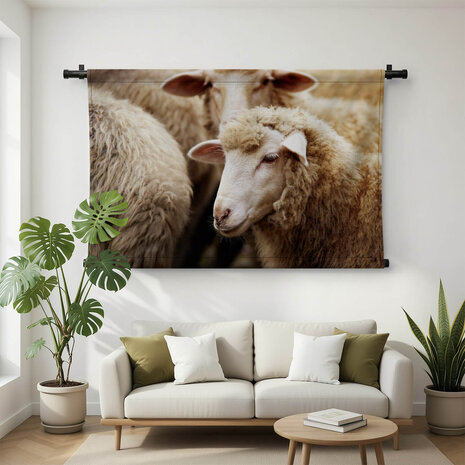 Tussen de schapen