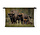 Familie bizon in het bos