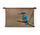 Luchtige ijsvogel op een tak