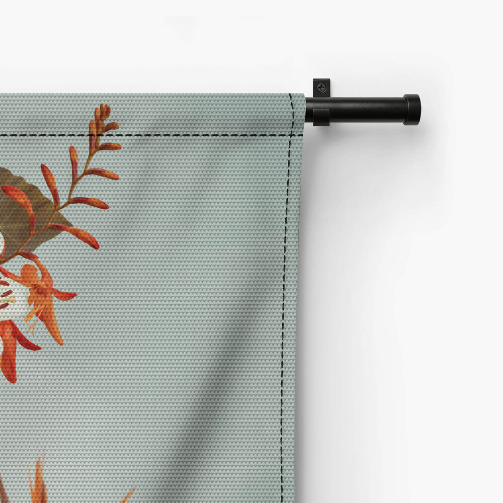 Abstracte kunstcollage van Aziatische vrouw met bloemen