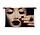 Trendy zwarte manicure en make-up