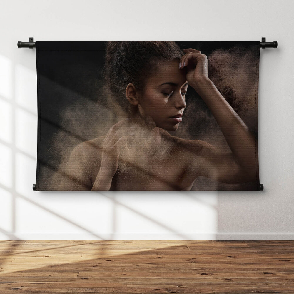 Fine art portret van een verbluffende schoonheid