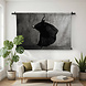 Ballerina in zwart-wit