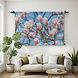 Blauwe luchten met magnolia