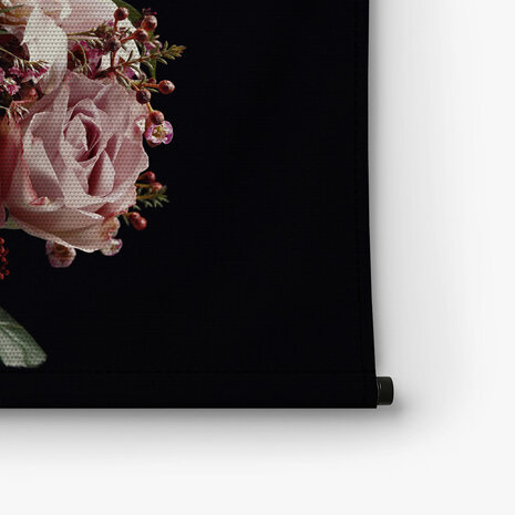 Mooi boeket van verschillende bloemen met vintage effect