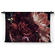 Roze bloemen in vintage stijl