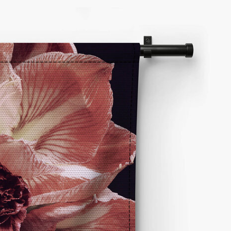 Roze bloemen in vintage stijl