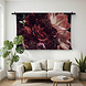 Roze bloemen in vintage stijl