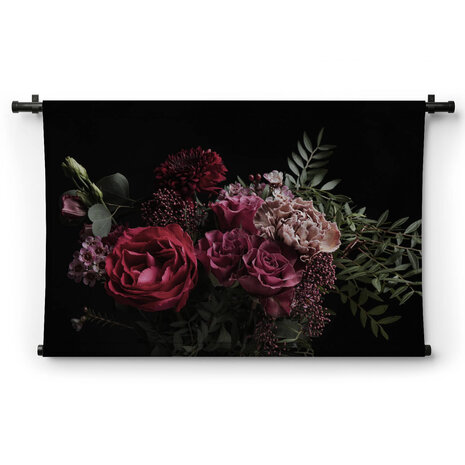 Bloemenboeket in bijzondere vintage achtige stijl