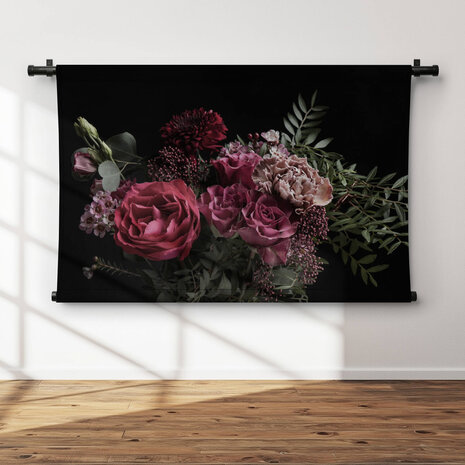 Bloemenboeket in bijzondere vintage achtige stijl