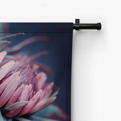 Bloemen met paarse en roze knoppen