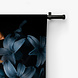 Oranje en blauwe bloemen