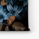 Oranje en blauwe bloemen