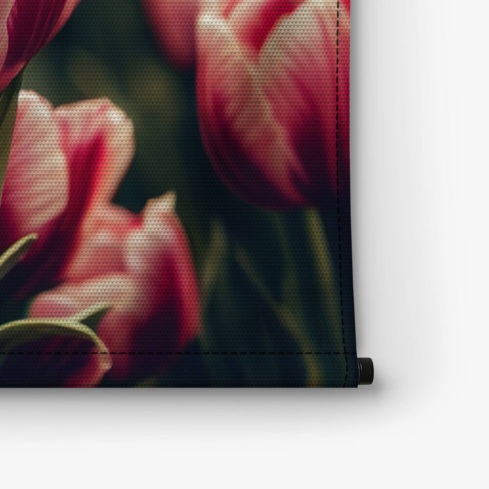 Romantiek van de roze tulpen