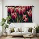 Romantiek van de roze tulpen