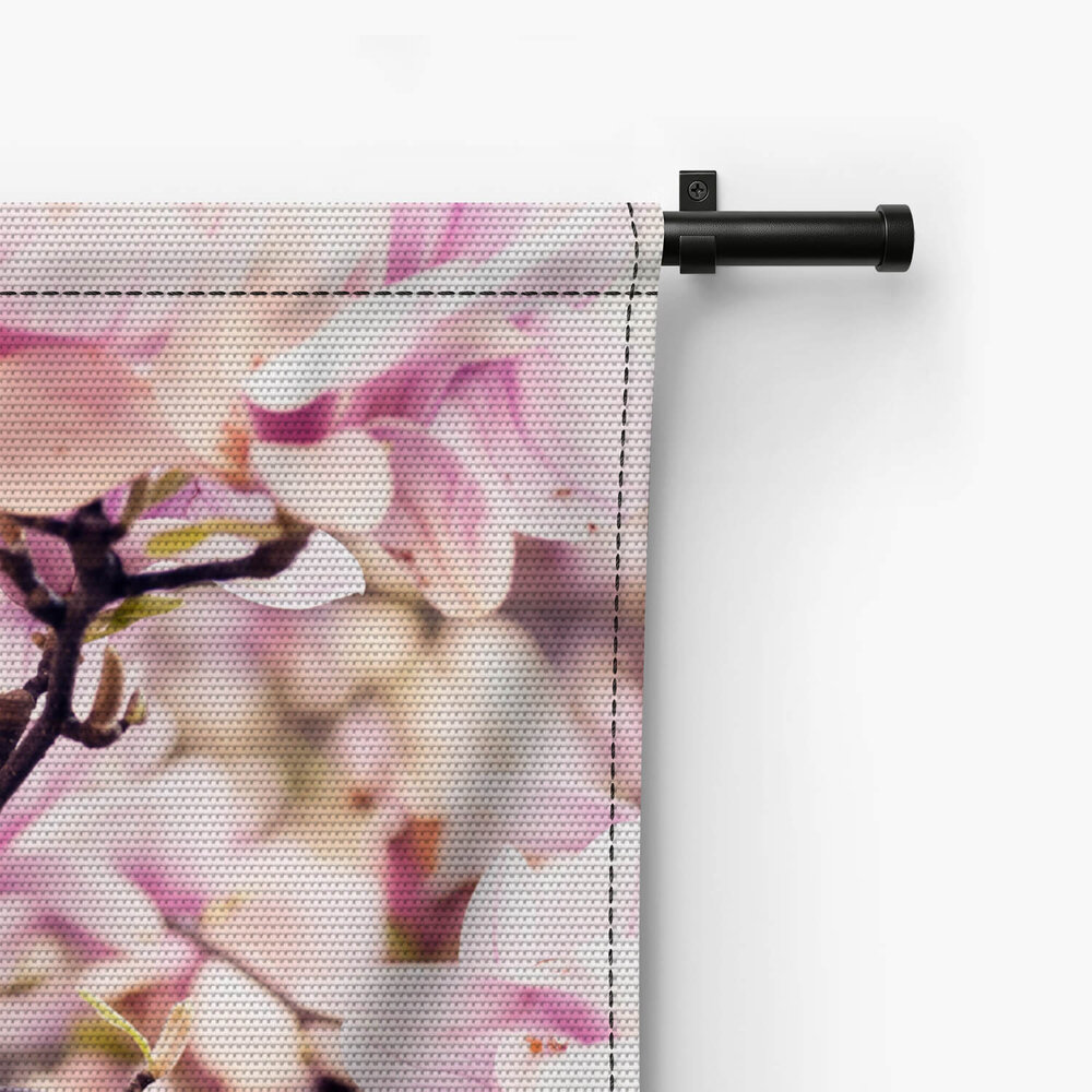 Takken vol bloeiende magnolia