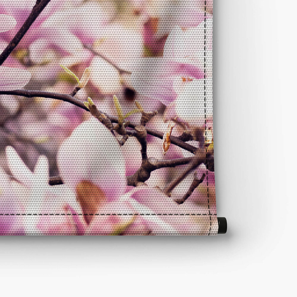 Takken vol bloeiende magnolia